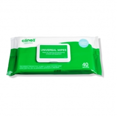 clinell universal wipes, pack of 40